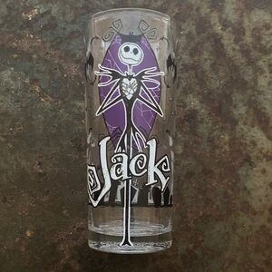 Disney Jack Skellington“Nightmare Before Christmas” 10 Ounce Tall Beverage Glass
